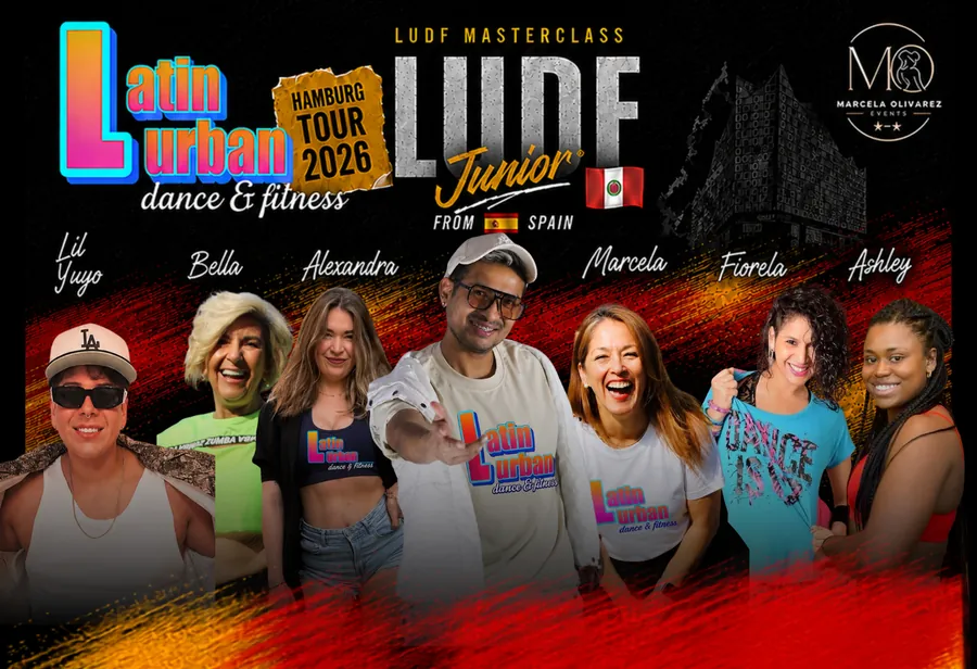 Cartel del Workshop y Masterclass LUDF en Hamburgo